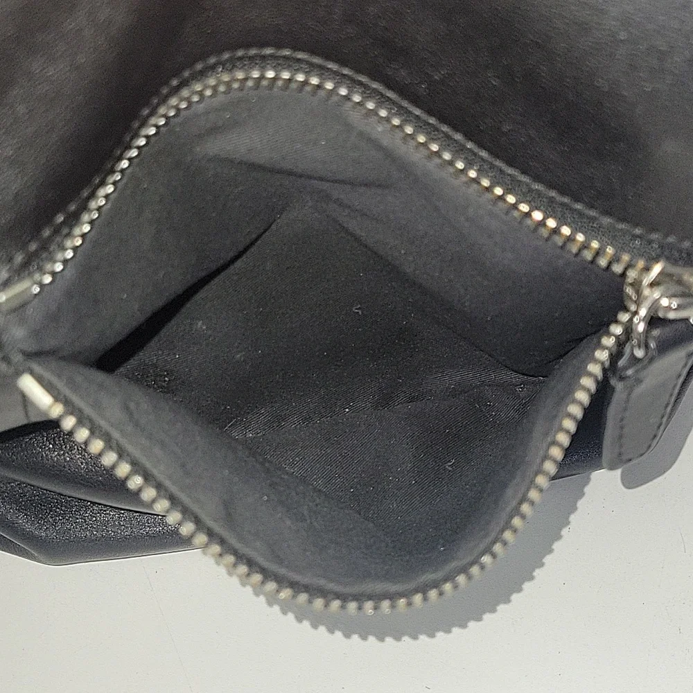 Coach Black Leather Shoulder Bag 19889